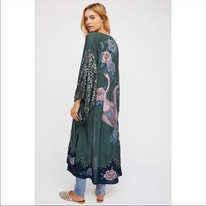 Free people sun drop kimono